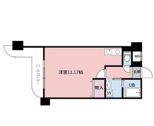 手柄駅 徒歩8分 5階の物件間取画像